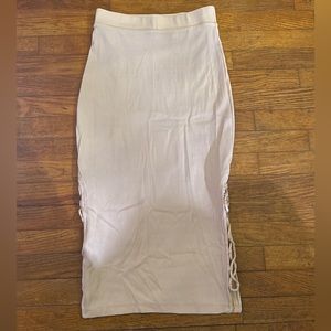 H&M Midi skirt with side detail